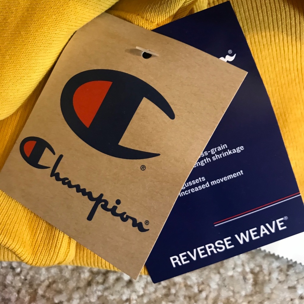 Champion EXCL LIM ED REVERSE WEAVE L Gold PRICE FIRM NO OFFERS NO DISCOUNTS - Picture 7 of 11